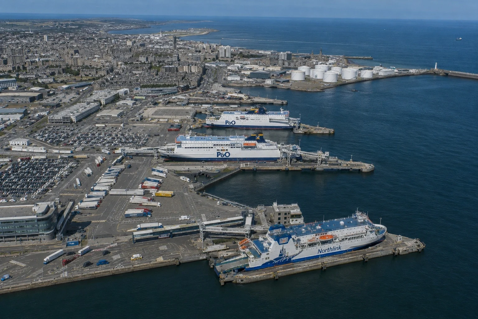 Aberdeen lautta destination