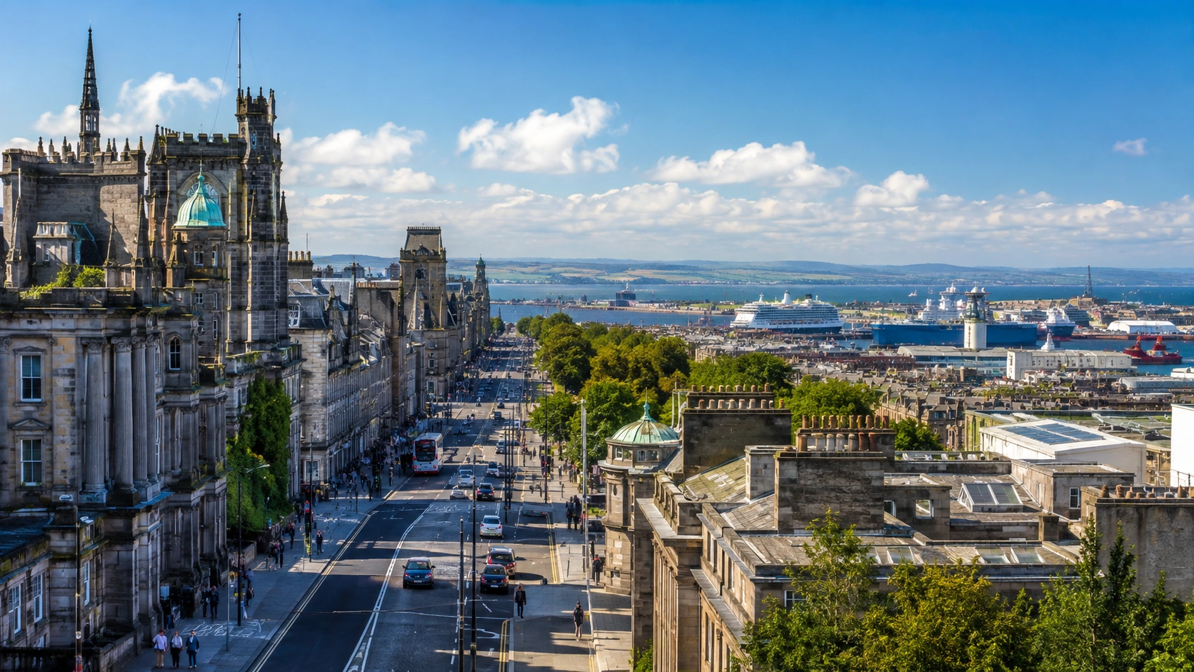 Edinburgh lautta destination