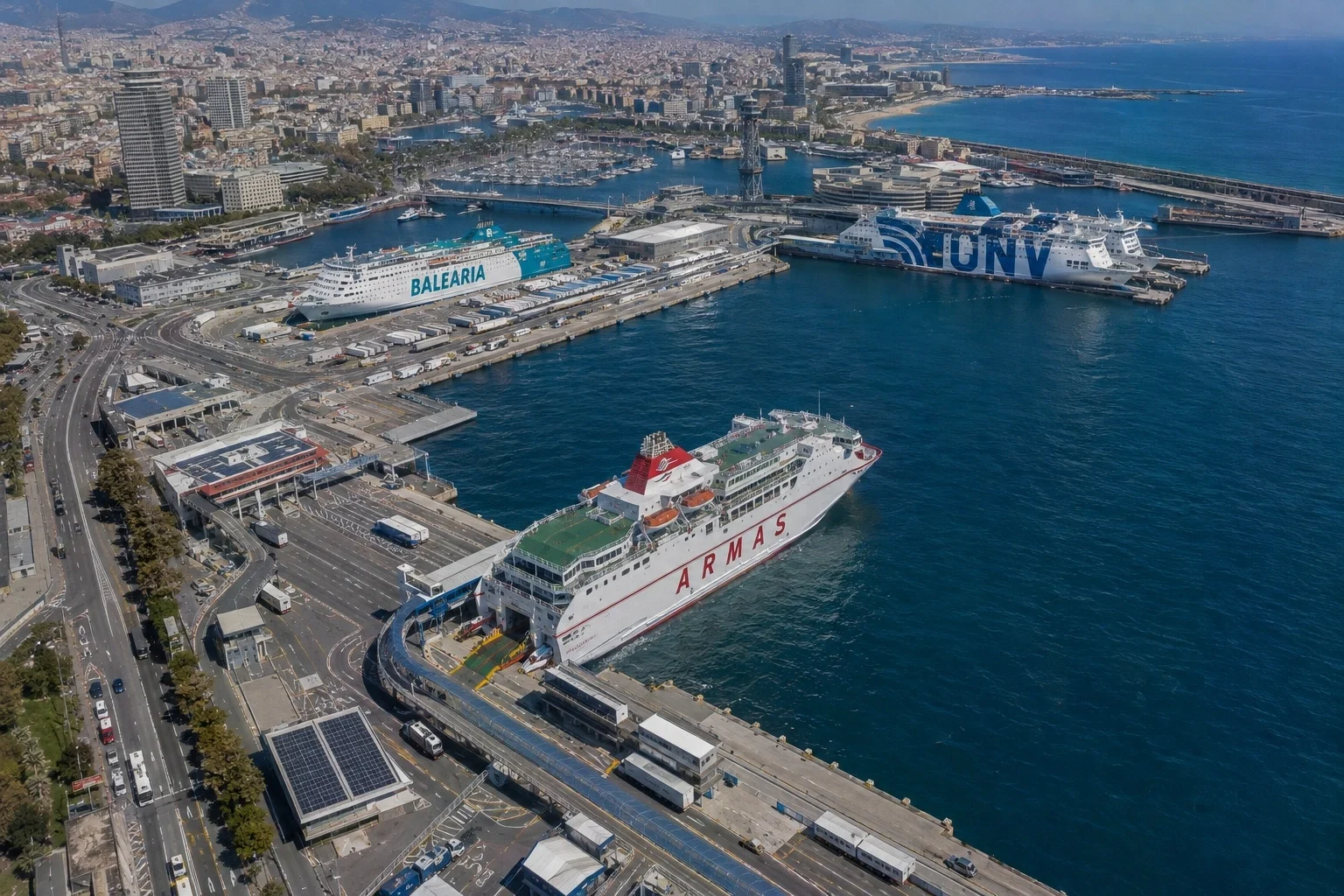 Barcelona – lauttasatama