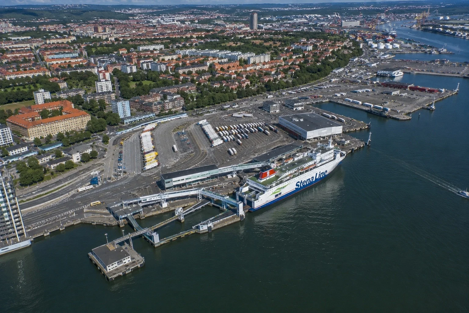 Stena Linen matkustajalauttaterminaali Göteborgissa, Ruotsissa