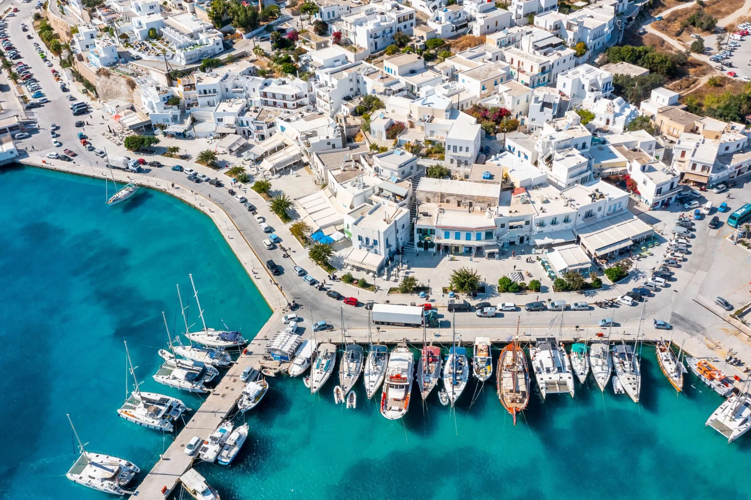 Milos – lauttasatama