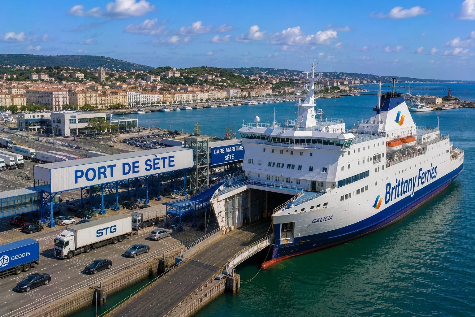 Sète – lauttasatama