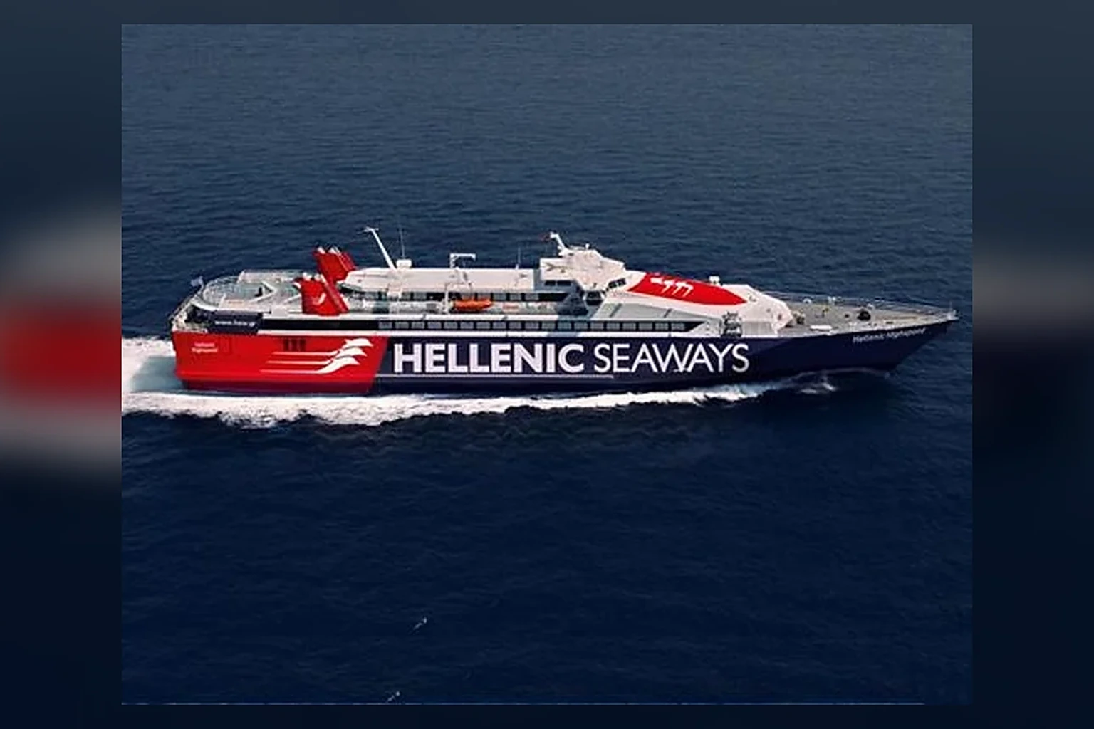 Hellenic Seawaysin matkustajalautta Kreikassa